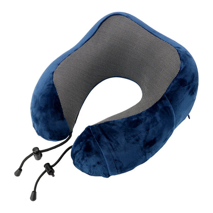 Soft Memory Foam Travel Neck Pillow with U Shape Design - Smarsty