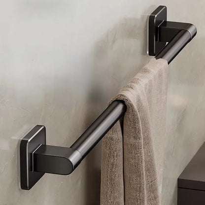 Non Perforated Suction Cup Towel Rack for Bathroom Storage - Smarsty