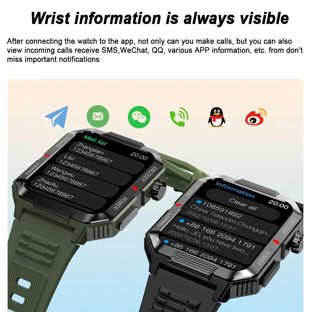 NFC GPS Bluetooth Smart Watch with HD Screen - Smarsty