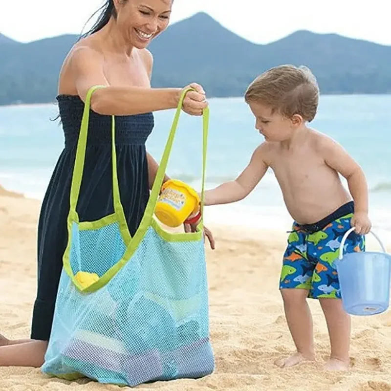 Kids Beach Bag With Anti Sand Net For Storage Solution - Smarsty