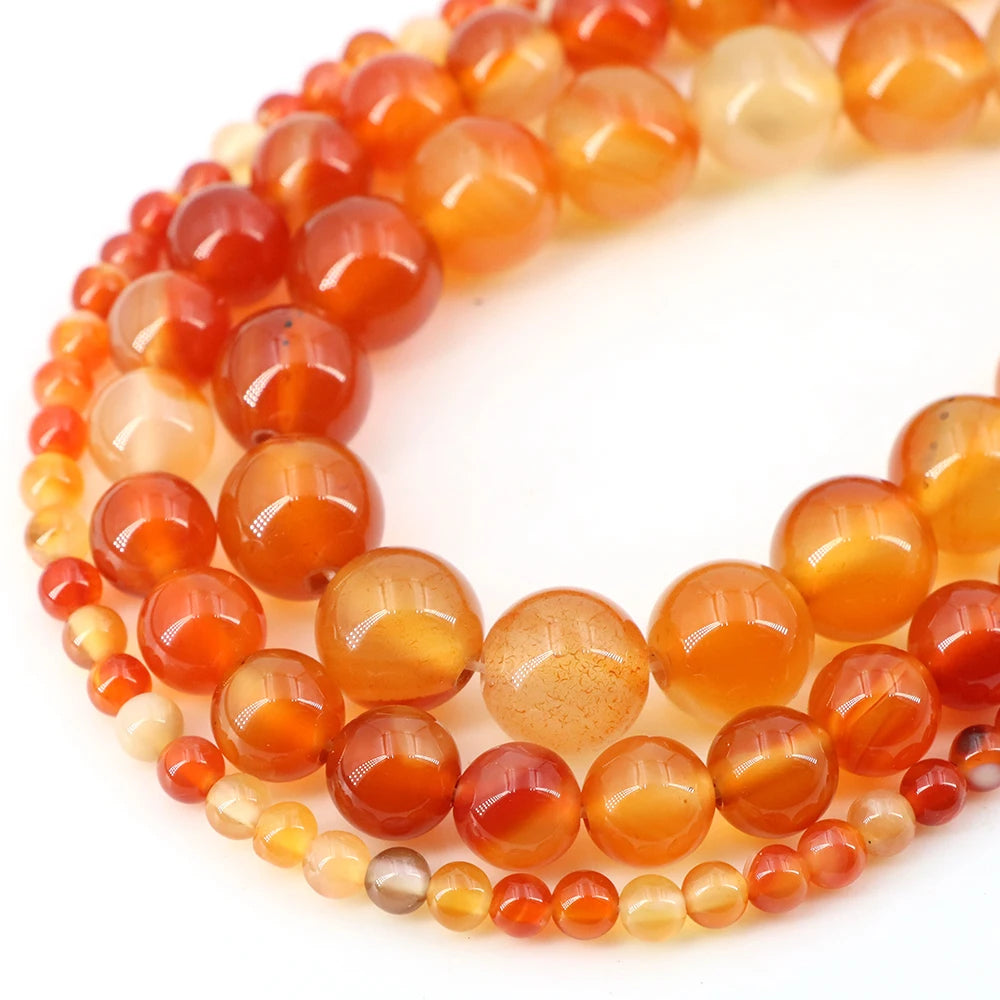Natural Stone Beads Blue Tiger Eye Crystal Amethyst Rose Quartz Gemstone Bead for Jewelry Making Bracelet Necklace 4/6/8/10MM - Smarsty