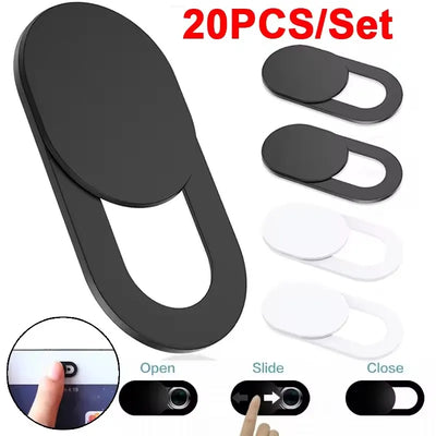 Plastic Camera Cover Shutter Magnet Slider Webcam Cover for IPad Tablet Web Laptop Pc Camera Mobile Phone Lenses Privacy Sticker - Smarsty