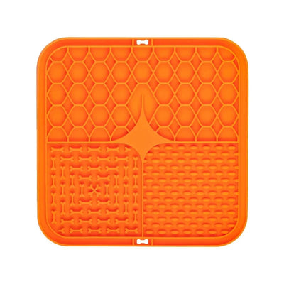 Pet Lick Silicone Mat Dogs Pet Slow Food Plate for Dog Bathing Distraction Silicone Dog Sucker Food Training Dog Feeder Supplies