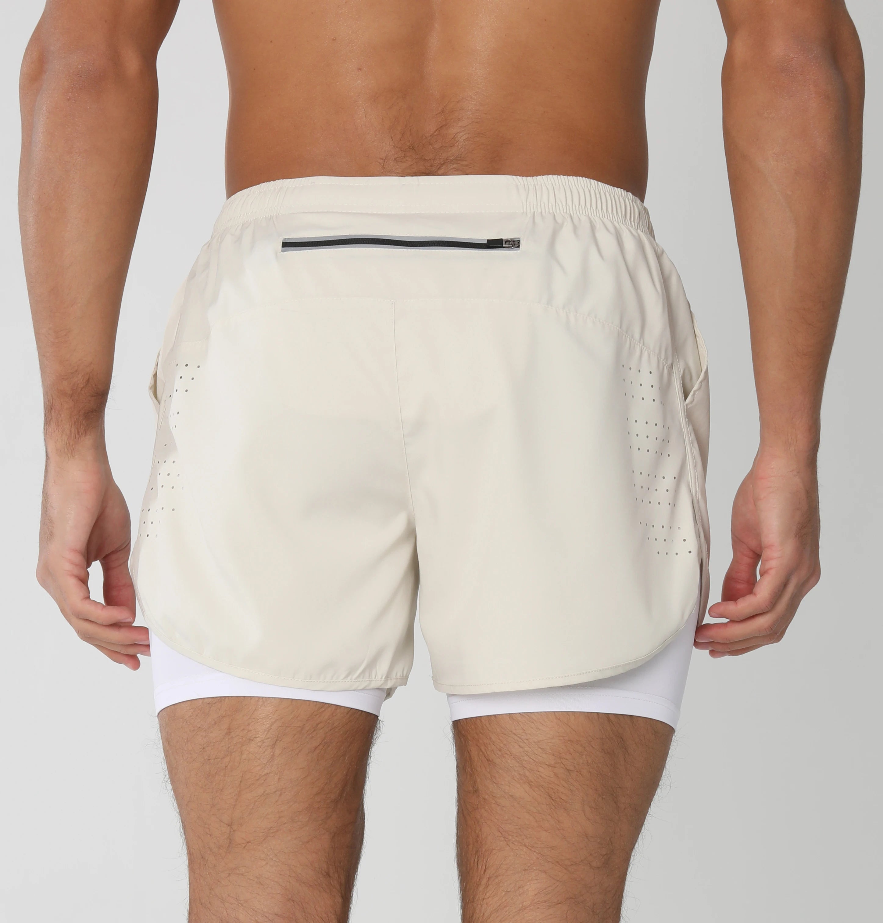 Gym Shorts Men Running Shorts with Liner Pockets Towel Loop Quick Dry Lightweight Workout Men's Breathable Athletic Sport Shorts - Smarsty