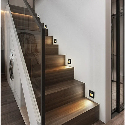 PIR Motion Sensor LED Night Light for Safe Stairs - Smarsty