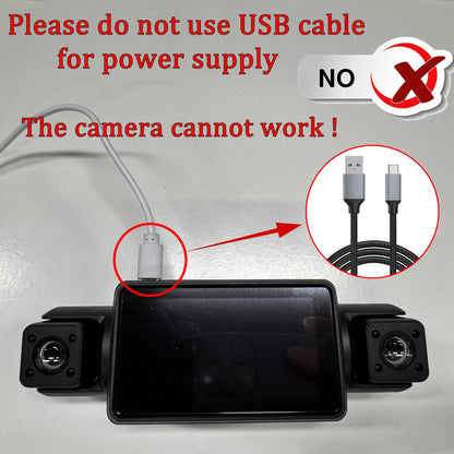4Channel WiFi Dash Cam Night Vision With Loop Recording - Smarsty