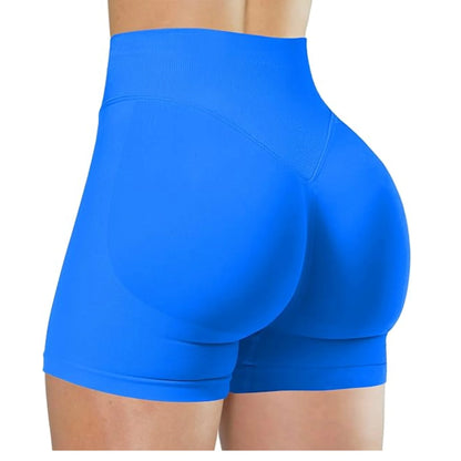 Summer High Waisted Yoga Shorts Fashionable and Sexy Running Fitness Pants Solid Color Yoga Leggings Customizable labels - Smarsty