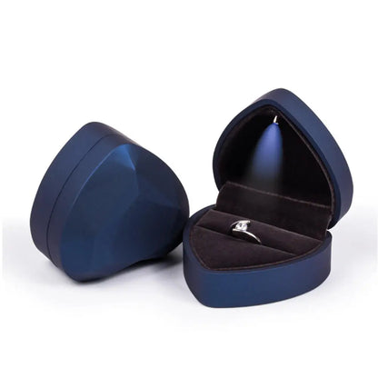 Luxury LED Jewelry Ring Box for Engagement and Wedding - Smarsty