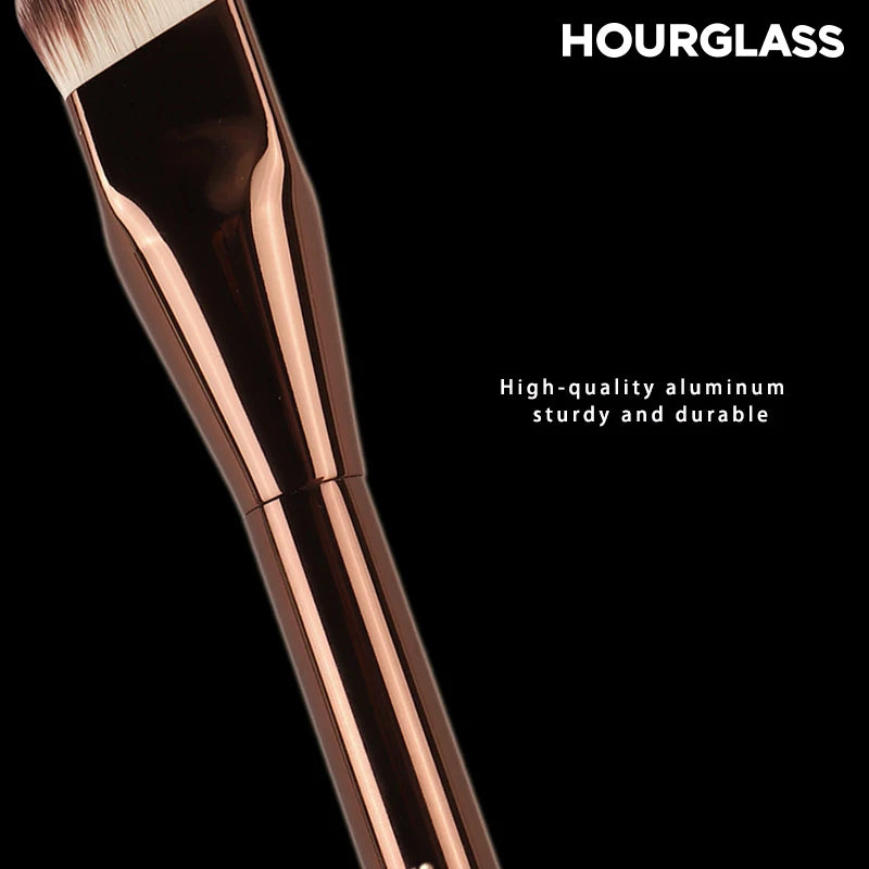 Hourglass Angled Liquid Foundation Brush for Flawless Application - Smarsty