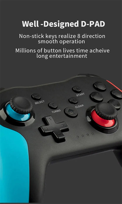 GAMINJA MG25Z Wireless Bluetooth Gamepad with Dual Vibration - Smarsty