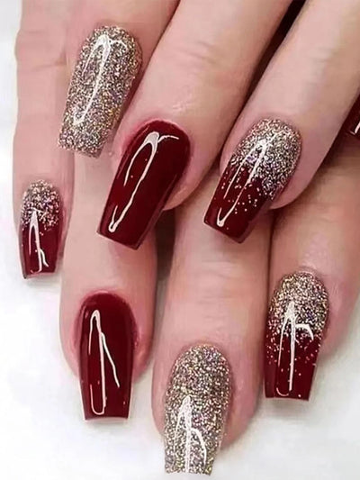 Glossy Pink Press On Nails Set for Elegant Style - Smarsty