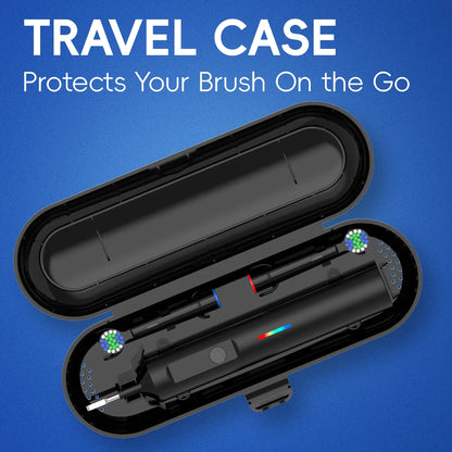 Smart Rotating Electric Toothbrush with Six Replacement Heads - Smarsty