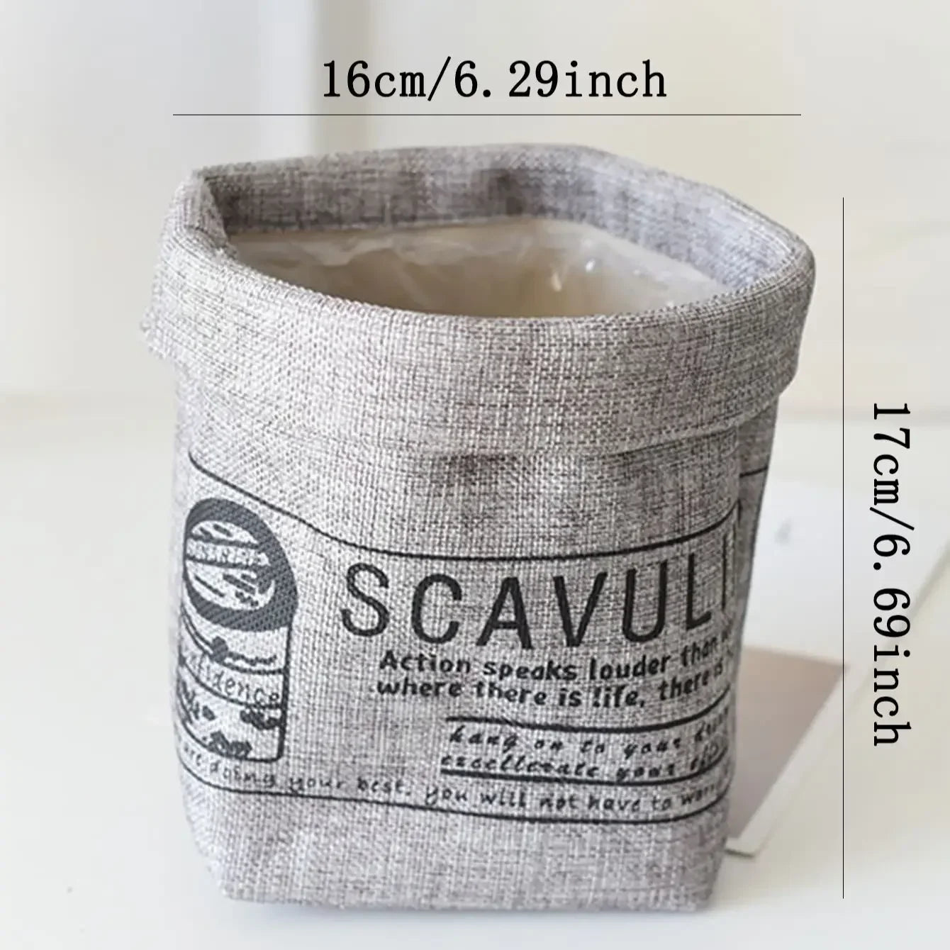 1pc-Nordic Flower Pot Ins Kraft Paper Creative Fabric Flower Pot Set Living Room Potting Flower Pot Decoration Home Flower Pot