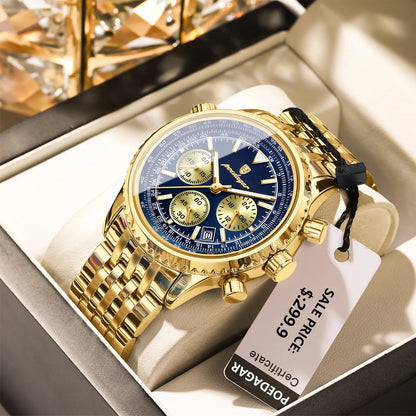Luxury Waterproof Military Men's Watch with Luminous Features - Smarsty