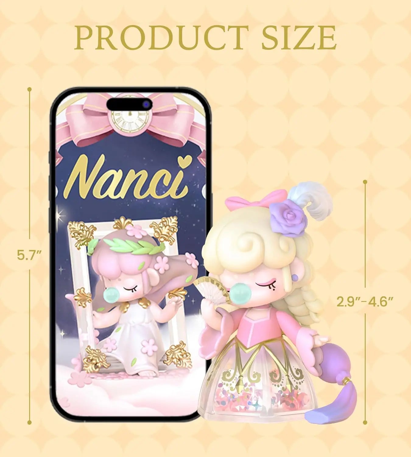 Robotime Rolife Nanci Museum Of Fantasy Blind Box Action Figures Doll Toys Surprise Box Lady Toys for Children Friends - ZOXX0 by Smarsty