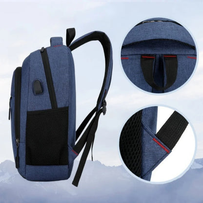 Nylon Backpack Simple And Fashionable Casual Backpack Business Commuting Computer Bag Large Capacity Backpack - Smarsty