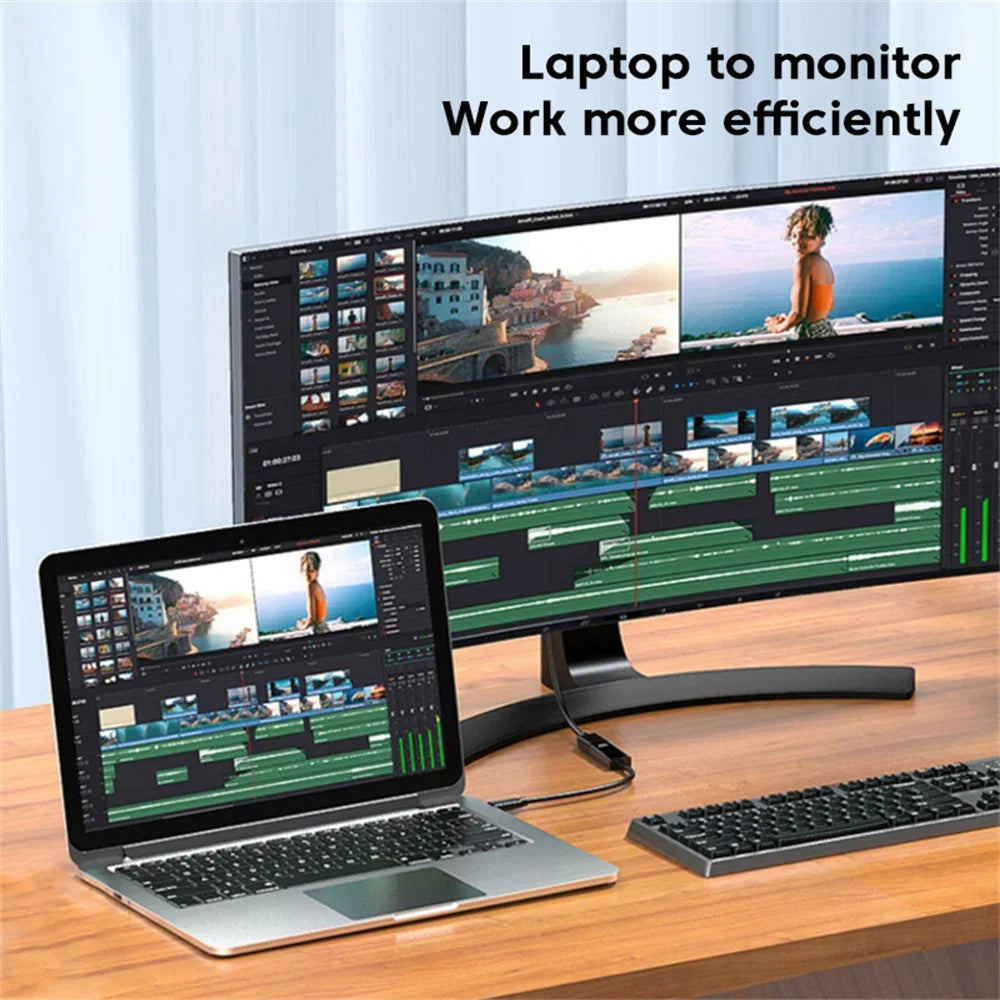 Type C to HDMI Cable for 4K Video Streaming - Smarsty