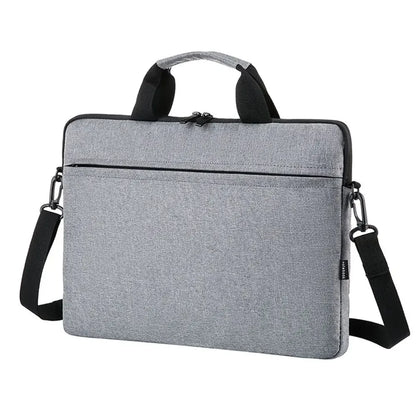 Zippered Laptop Sleeve Case With Shoulder Bag 14 Inch