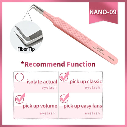 LAGEE Precision Lash Extension Tweezer with Nano Technology - Smarsty