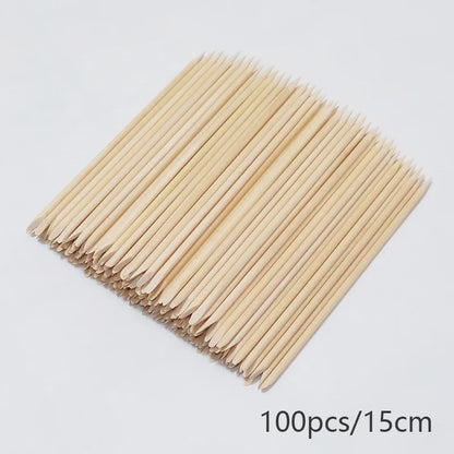 Lurayee Wooden Nail Cuticle Pusher for Perfect Manicures - Smarsty