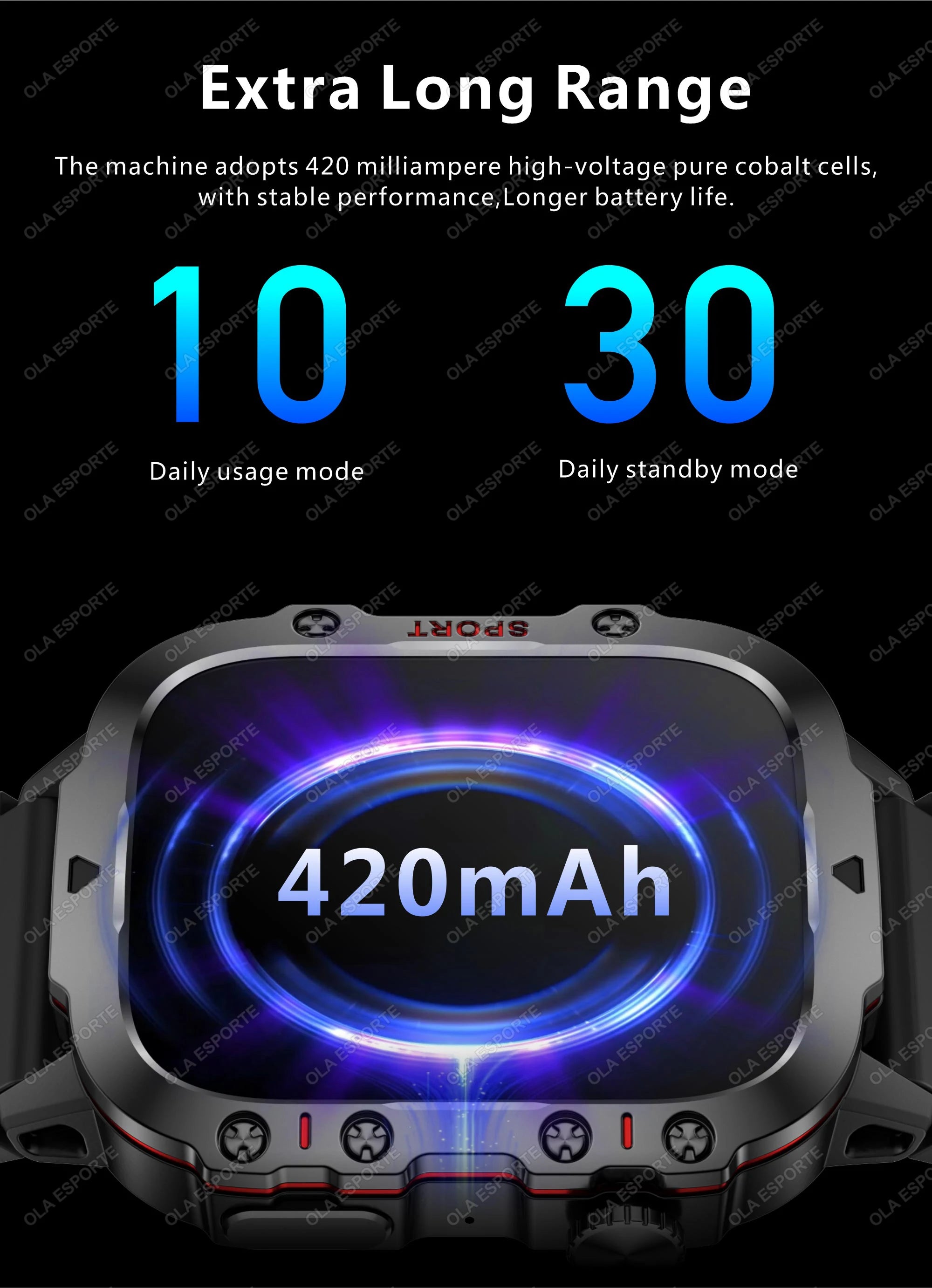 Xiaomi Military Smart Watch for Men with Health Monitor - Smarsty