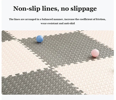 8-16pcs Baby Puzzle Floor Kids Carpet Bebe Mattress EVA Foam Baby Blanket Educational Toys Play Mat for Children 30x1cm by Smarsty