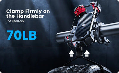Universal Bike Phone Holder 360 Degree Rotation Shockproof - Smarsty