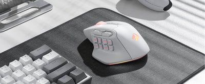 Redragon M811 PRO Wireless MMO Gaming Mouse, 15 Programmable Buttons RGB Gamer Mouse, 10 Side Macro Keys - Smarsty