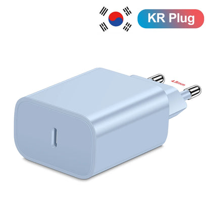 20W USB C PD Charger For iPhone15 GalaxyS23 Fast Charge - Smarsty