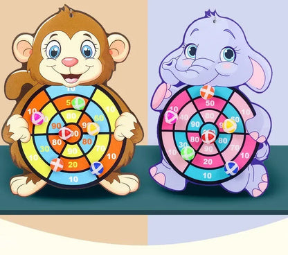 Educational Games Dart Board Kids Toy Stickey Ball Dart Indoor Sports Child Montessori Games for Children Gifts baby toys