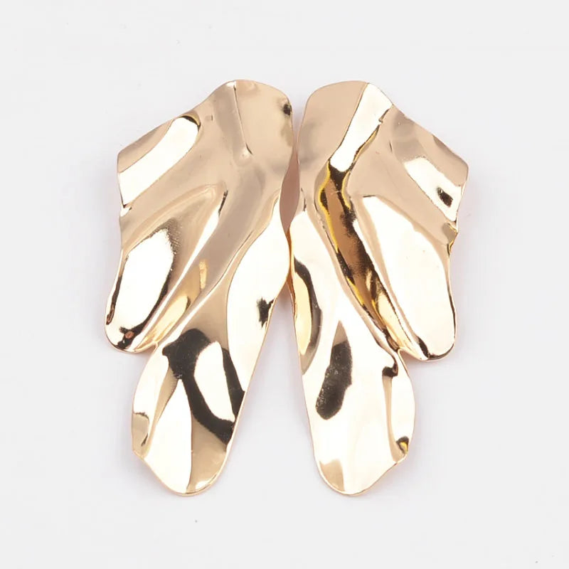 Statement Long Dangle Earrings for Women Big Twisted Style - Smarsty