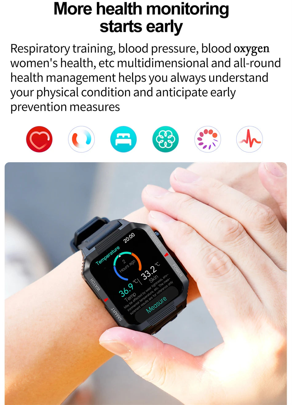 NFC GPS Bluetooth Smart Watch with HD Screen - Smarsty