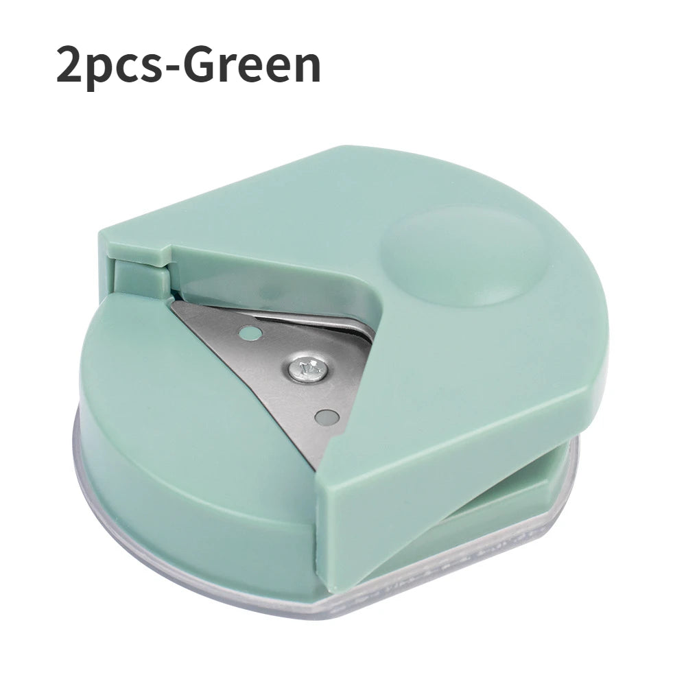 circle cutter button maker Corner round machine corner punching portable paper cutter card photo cutting - Smarsty