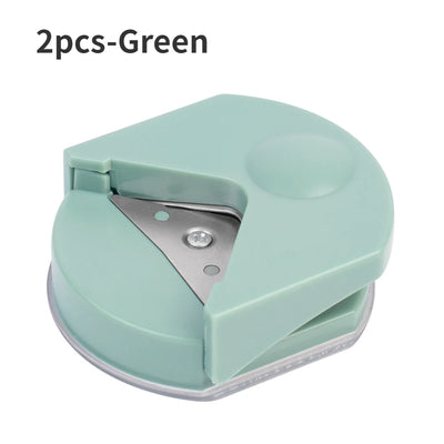 circle cutter button maker Corner round machine corner punching portable paper cutter card photo cutting - Smarsty