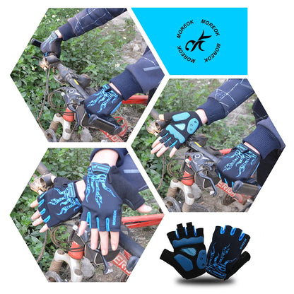 Breathable MTB Cycling Gloves with Shock Absorbing Gel Pads - Smarsty