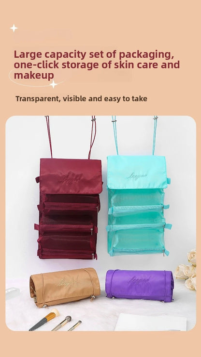 Transparent Cosmetic Bag Travel Organizer For On The Go - Smarsty