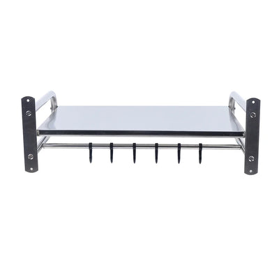 Microwave Oven Rack Stainless Steel Microwave Oven Shelf Wall-Mounted Kitchen Shelf Kitchen Shelves Counter - Smarsty