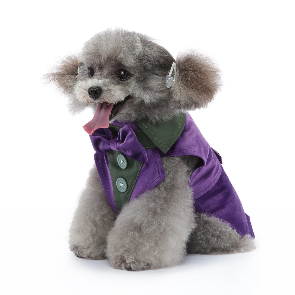 Formal Tuxedo Dog Costume for Weddings and Events - Smarsty