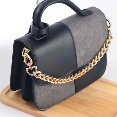 1pc Metal Purse Chain Strap Extender Heart Shape Purse Chain for Accessory Charms, Lengthen Crossbody Shoulder Handbags Strap - Smarsty