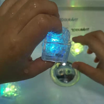 6/12PCS Baby Bath Bathtub LED Light Up Toys Colorful Waterproof Glowing Bath Toys for Boys Girls Infant Birthday Xmas Gift by Smarsty