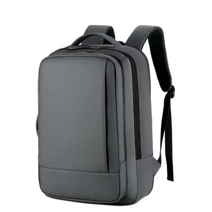 1Pcs Expandable Travel Backpack, Business casual men's backpack,with USB charging,waterproof fabric,suitable for daily commuting - Smarsty