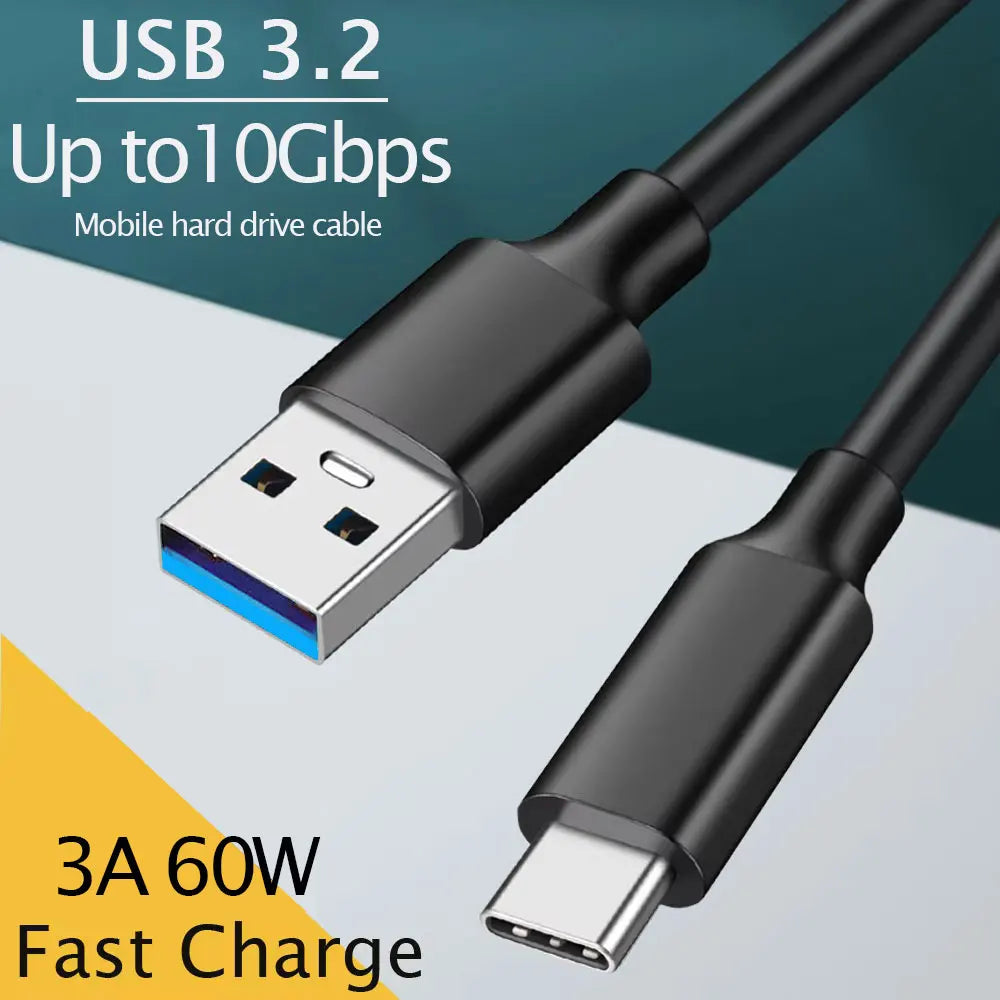 USB 3.2 Type C Cable for Fast Charging and Data Transfer - Smarsty