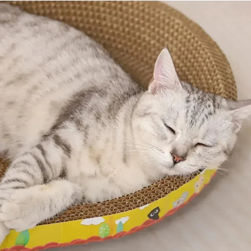 Cat Scratching Board with Durable Corrugated Paper - Smarsty