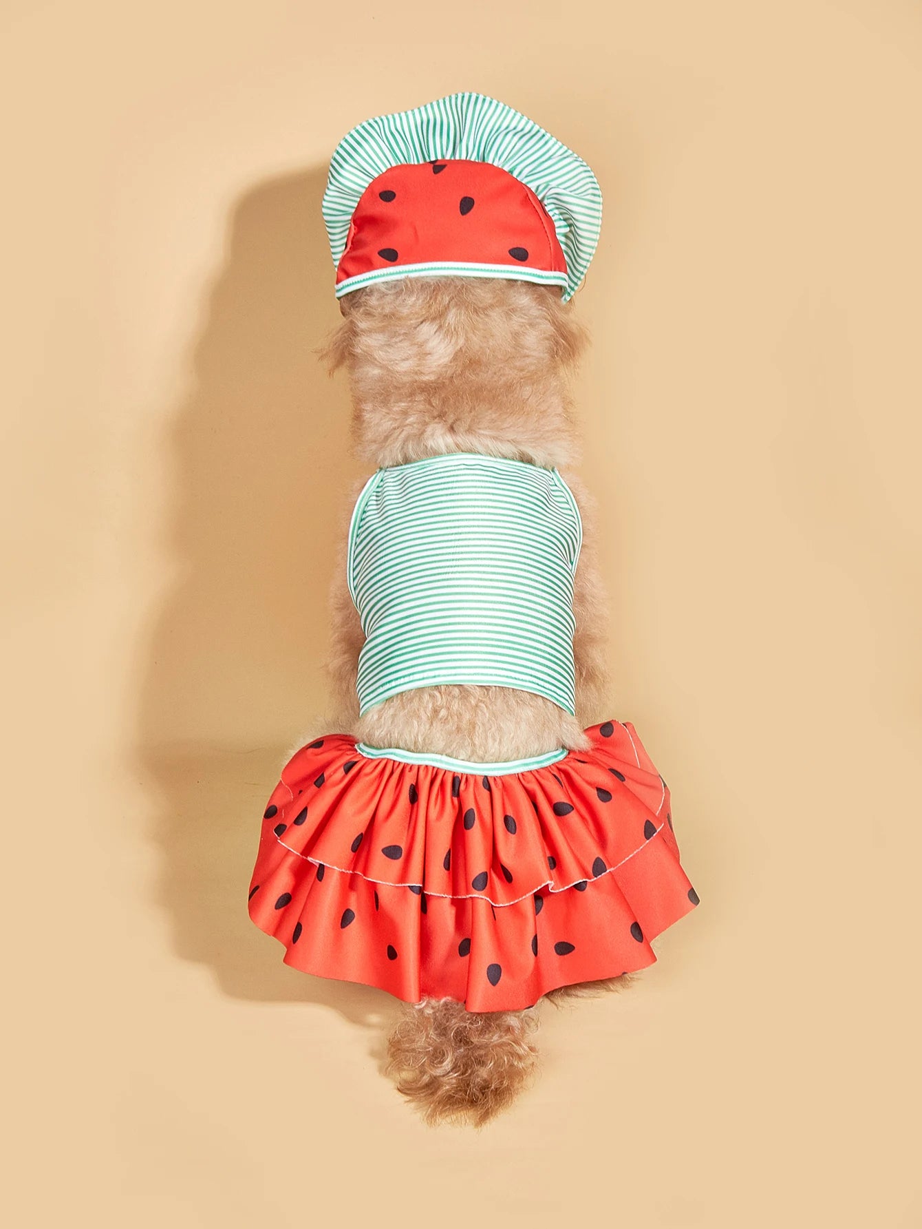 Striped Dog Dress for Small Dogs Summer Comfort - Smarsty