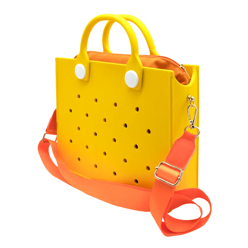 EVA Shoulder Tote Bag Waterproof For Women Beach Storage - Smarsty