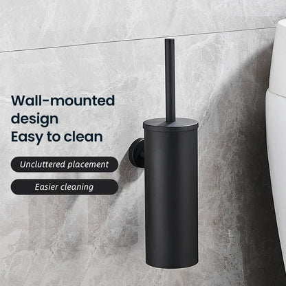 Stainless Steel Wall Mounted Toilet Brush Holder Accessory - Smarsty