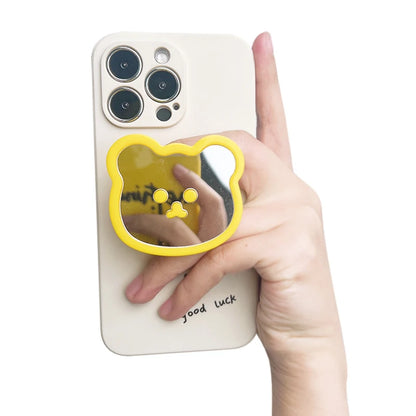 Bear Mirror Magnetic MagSafe Phone Grip With Expanding Stand - Smarsty