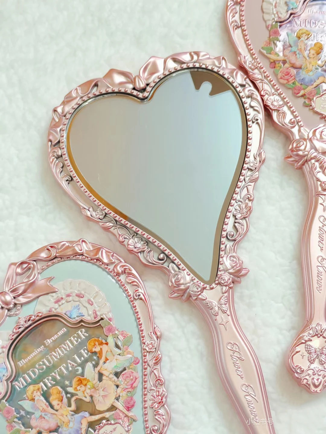 Flower Knows Handheld Mirror Moonlight Mermaid Design - Smarsty