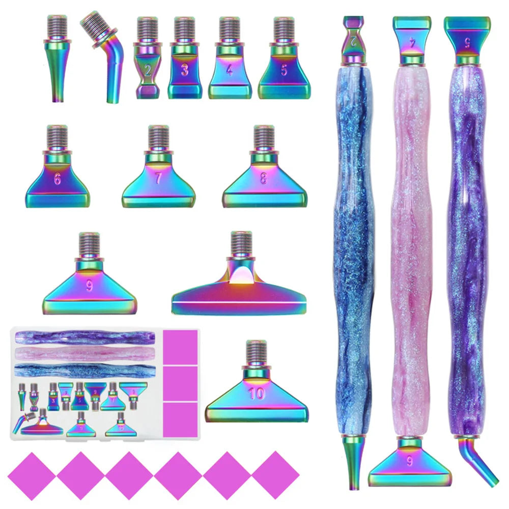 5D Diamond Painting Pen with Metal Replacement Heads - Smarsty