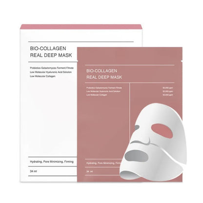 Bio Collagen Face Mask for Deep Hydration and Brightening - Smarsty